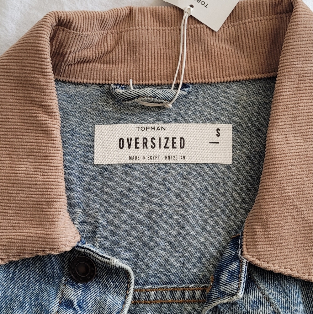 TOPMAN Oversized Denim Jacket - Picture 7 of 12